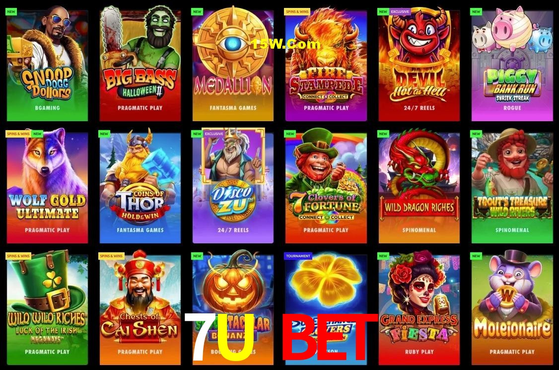 Game Providers 7U Bet